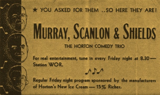 Murray, Scanlon [Van Brunt], and Shields